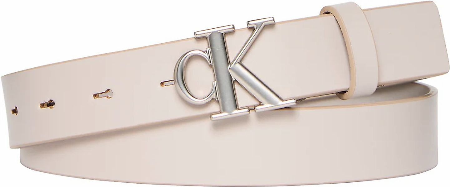 Calvin Klein Jeans Ledergürtel "Monogram Plaque Buckle 25MM" günstig online kaufen