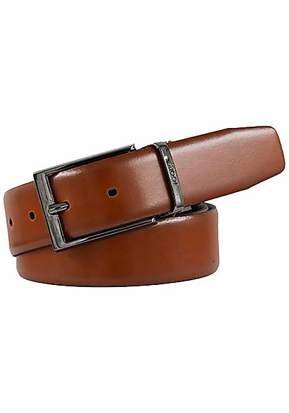 JOOP Wendegürtel aus seidenglattem Rindsleder, zum wenden, zweifarbig, 3,5 günstig online kaufen