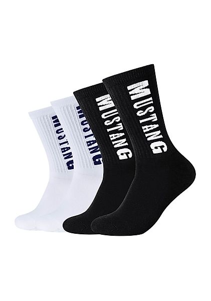 MUSTANG Socken "Tennissocken 4er Pack" günstig online kaufen