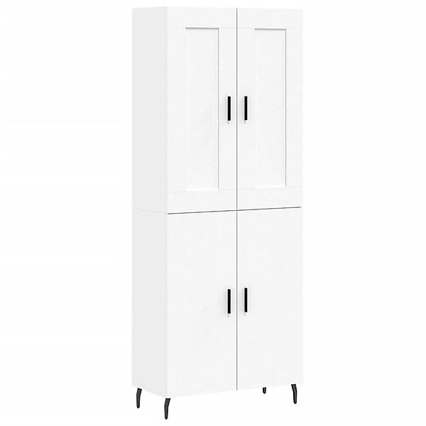 vidaXL Highboard Highboard Weiß 69,5x34x180 cm günstig online kaufen
