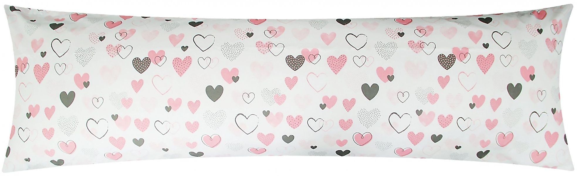 Heubergshop Seitenschläferkissenbezug, (1 Stück), 40x145cm Reißverschluss günstig online kaufen