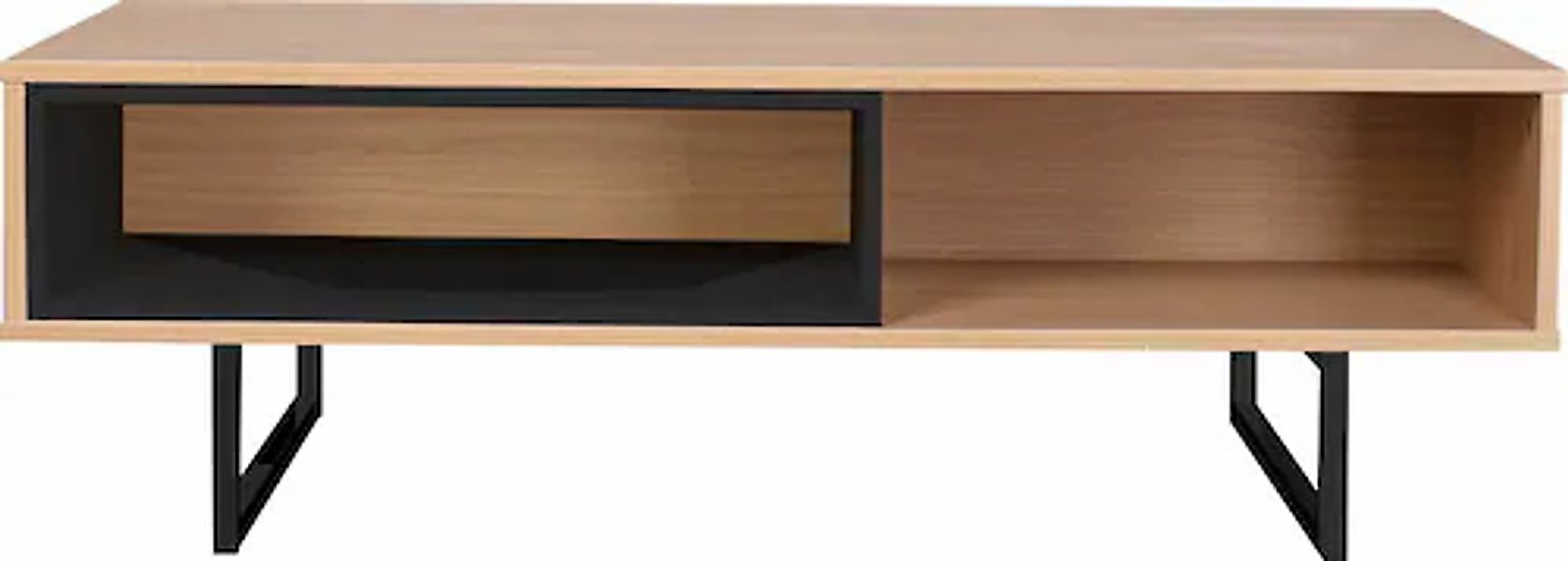 Möbilia Couchtisch "Eileen" Ablagetisch Eiche Dekor günstig online kaufen