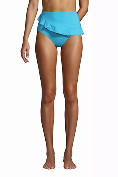 High Waist Bikinihose CHLORRESISTENT mit Volant, Damen, Größe: XL Normal, B günstig online kaufen