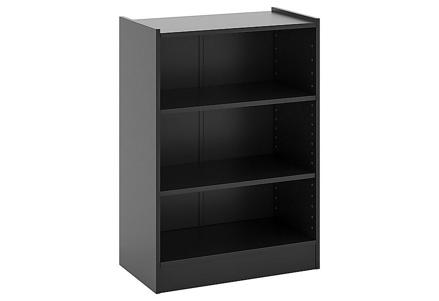 COSTWAY Bücherregal, mit 3 Fächern & verstellbaren Regalen, 30x50x75cm günstig online kaufen