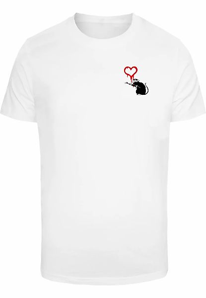 Merchcode T-Shirt "Merchcode Banksy - Love Rat T-Shirt", 1 Stk. günstig online kaufen