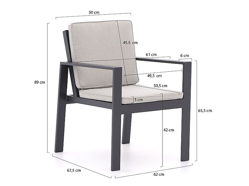 Bellagio Vezzano/Furato ellips 240 cm Gartenmöbel-Set 7-teilig günstig online kaufen