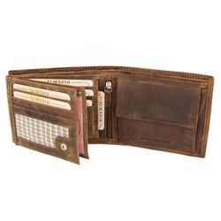 ALMADIH Brieftasche Leder P2Q Portemonnaie RFID günstig online kaufen