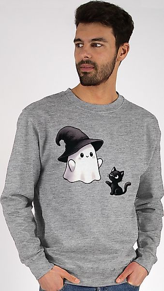 Shirtracer Sweatshirt Süßes Geister Motiv mit günstig online kaufen