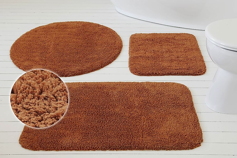 my home Badematte »Kian«, fußbodenheizungsgeeignet, Badvorleger, Badteppich günstig online kaufen