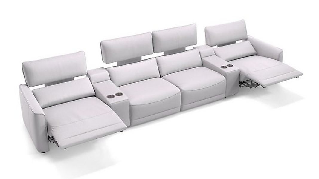 Sofanella 4-Sitzer Leder GALA, Heimkinosofa, Kinocouch, Funktionssofa, Kino günstig online kaufen