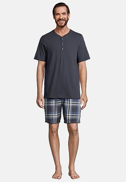 Schiesser Pyjama Night & Home (Set, 2 tlg) Schlafanzug - Baumwolle - Atmung günstig online kaufen