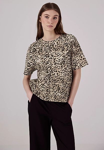 STREET ONE STUDIO T-Shirt, im angesagten Leo-Look günstig online kaufen