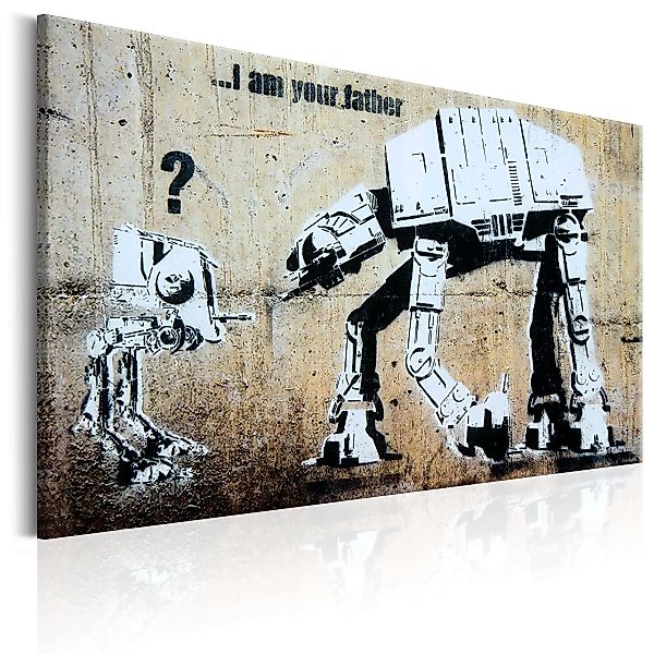 Wandbild - I Am Your Father by Banksy günstig online kaufen