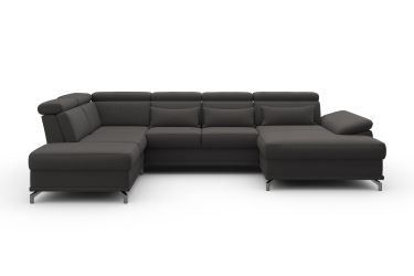 sit&more Wohnlandschaft "Cabrio U-Form, B: 359 cm, mit Sitztiefen-, Arm- & günstig online kaufen