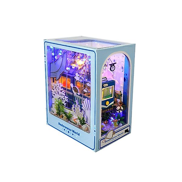 SEEZSSA 3D-Puzzle DIY Buchständer aus Holz günstig online kaufen