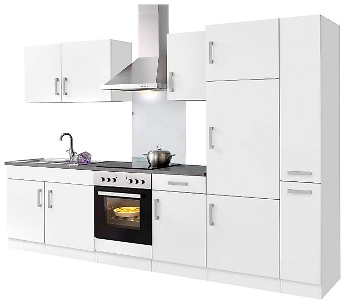 KOCHSTATION Küchenzeile KS-Toronto, Breite 300 cm, mit E-Geräten günstig online kaufen