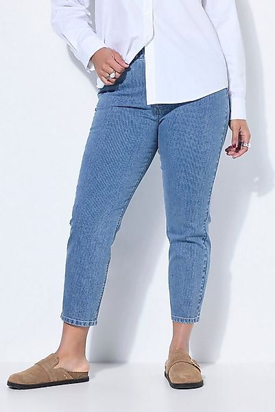 Studio Untold Funktionshose Mom-Jeans Mom Shape 5-Pocket Streifen günstig online kaufen