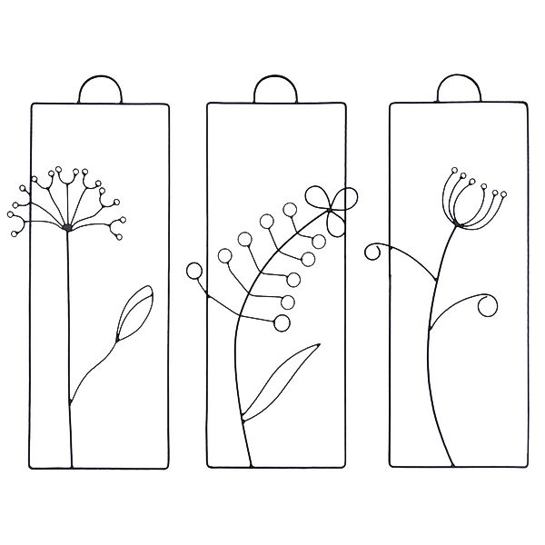UNUS HOME Wanddekoobjekt 3er Set Wanddeko günstig online kaufen
