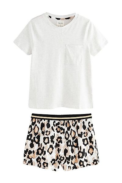 Next Pyjama Kurzärmeliger Baumwoll-Pyjama (2 tlg) günstig online kaufen
