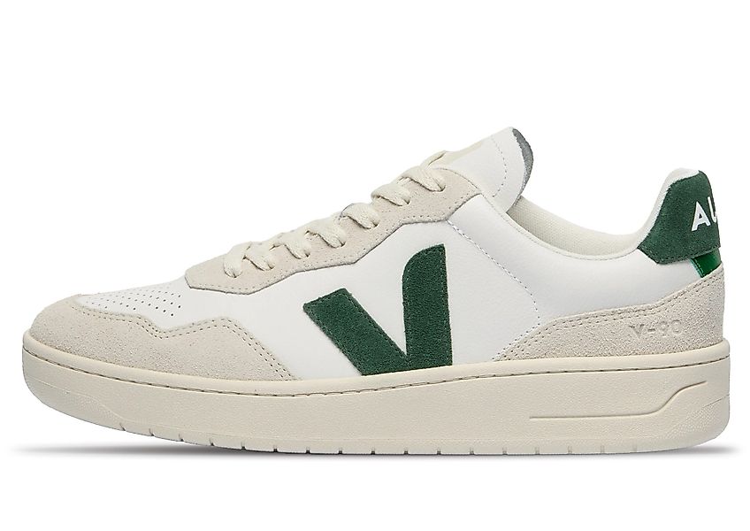 VEJA V-90 Leather, weiß Sneaker günstig online kaufen