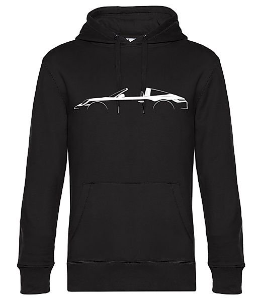 'Porsche 911 Targa (992)' Silhouette · Unisex Premium Hoodie günstig online kaufen