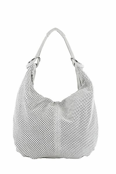 COLLEZIONE ALESSANDRO Schultertasche "Midnight Luxe", aus Leder mit Laser-L günstig online kaufen