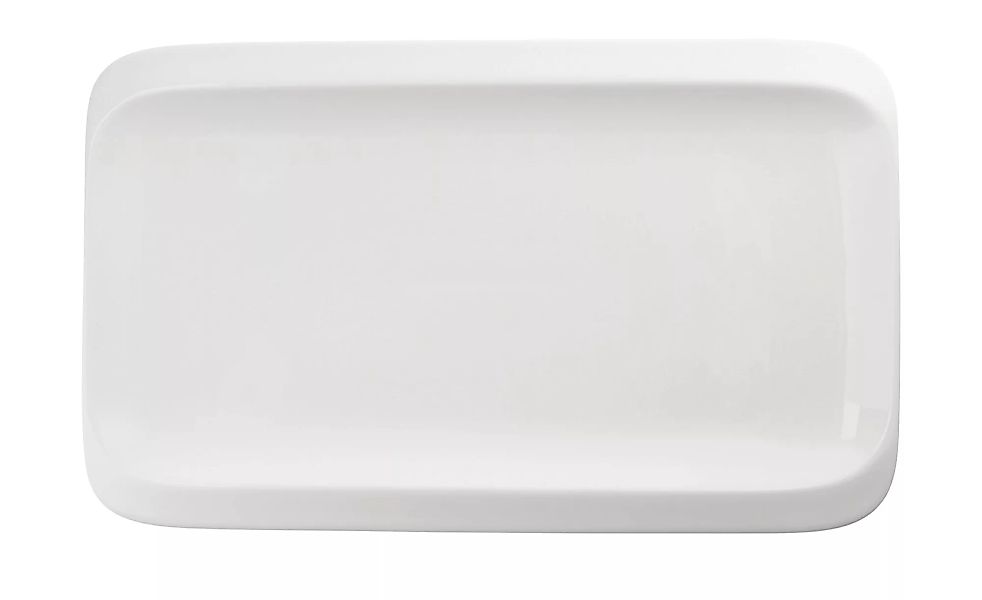 KHG Servierplatte - weiß - Porzellan - 20,5 cm - 2,5 cm - Geschirr > Einzel günstig online kaufen