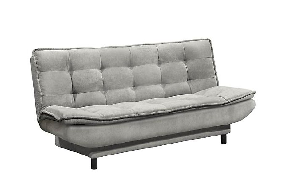 Bettsofa mit Bettkasten ca. 188 cm breit Grau PACE günstig online kaufen