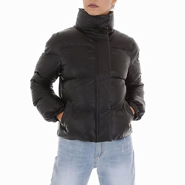 Ital-Design Lederimitatjacke Damen Freizeit (87392307) Gefüttert Winterjack günstig online kaufen