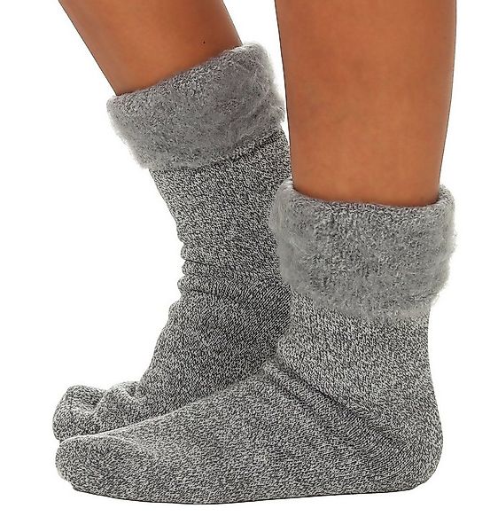 CLEO STYLE Thermosocken Thermo Socken 23 Hellgrau 39-42 günstig online kaufen