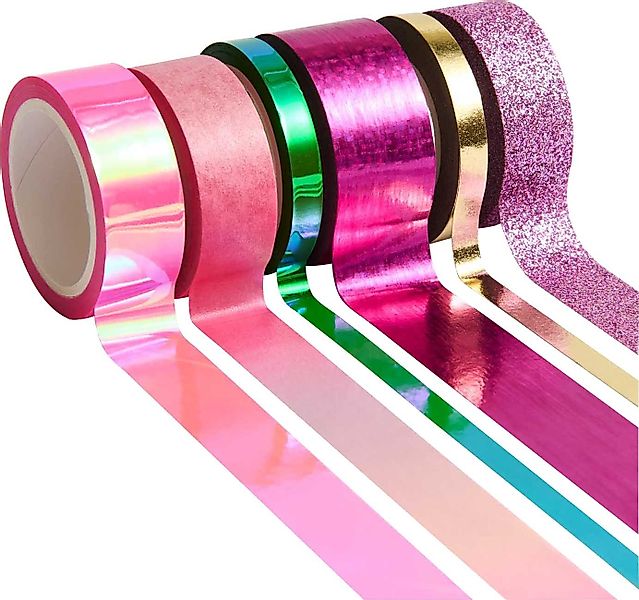 Rico Design Klebeband Glamour 6 Stück günstig online kaufen