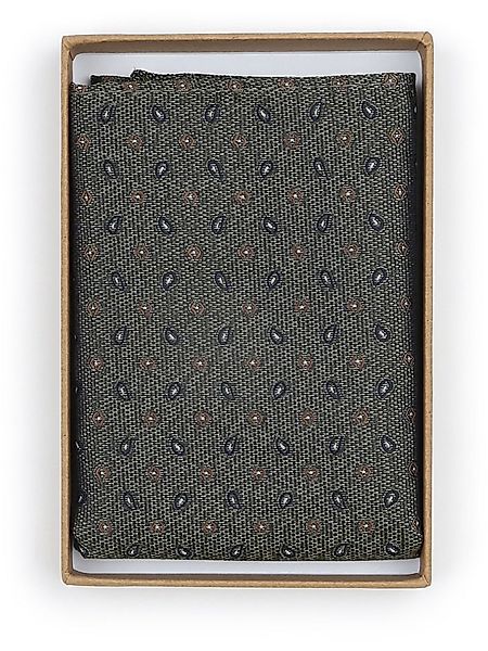 Suitable Seide Einstecktuch Small Paisley Olive - günstig online kaufen