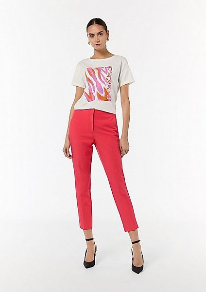 comma Chinos Hose Slim: Anzughose aus weichem Viskosemix günstig online kaufen