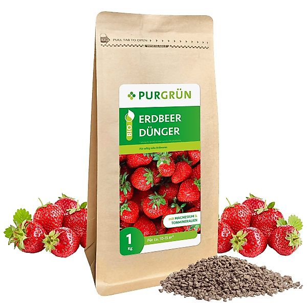 Purgrün Obstdünger Purgrün Bio Erdbeerdünger, NPK günstig online kaufen
