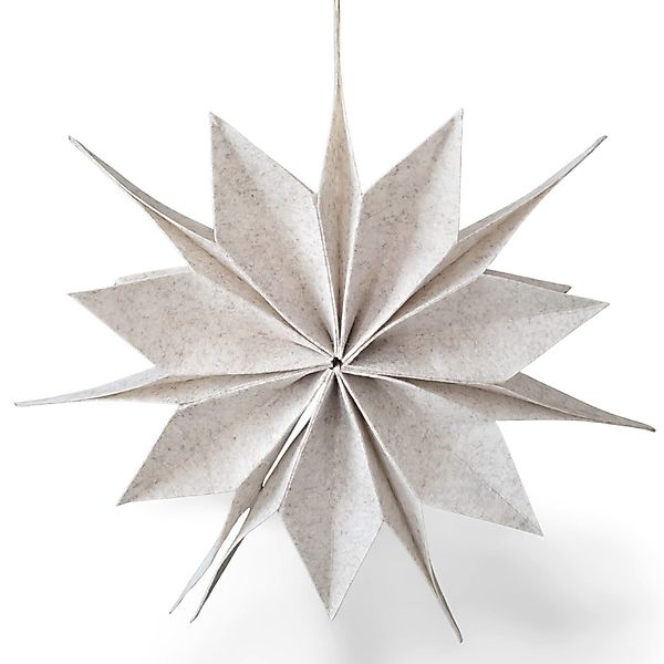 Logbuch-Verlag Dekofigur Stern Anhänger Filz Creme günstig online kaufen