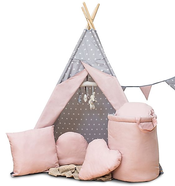 Rainbow Kids Tipi-Zelt Kinderzelt Spielzelt Teepee günstig online kaufen