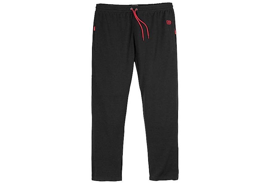 ADAMO Jogginghose Adamo gerippte Jogginghose Übergröße schwarz günstig online kaufen