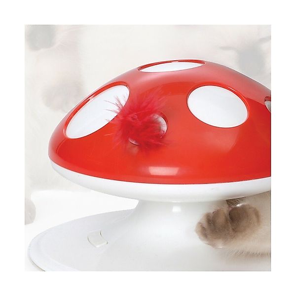 Catit Tier-Beschäftigungsspielzeug Ersatzfedern für Fliegenpilz, 6er günstig online kaufen