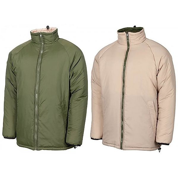 MFH Wendejacke Brit. Thermojacke, wendbar, oliv/kaki - XXXL Ärmelsaum mit G günstig online kaufen