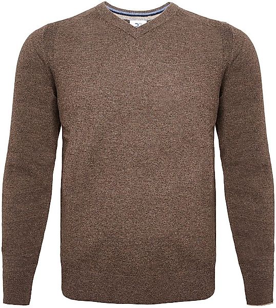 R2 Pullover Merino Wool Taupe - Größe 3XL günstig online kaufen