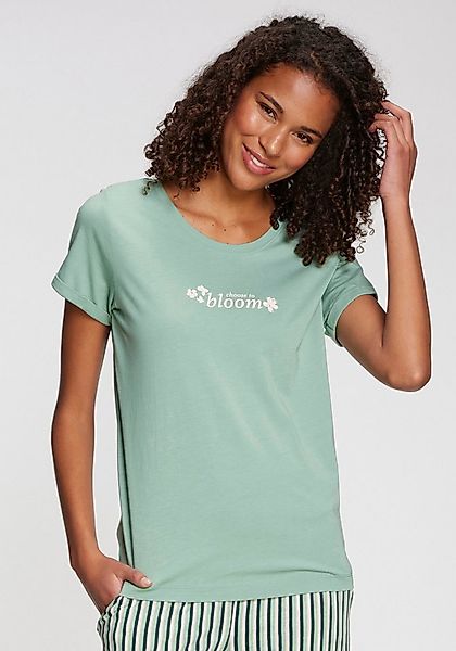 s.Oliver Pyjamaoberteil (1-teilig) mit kleinem Frontprint günstig online kaufen