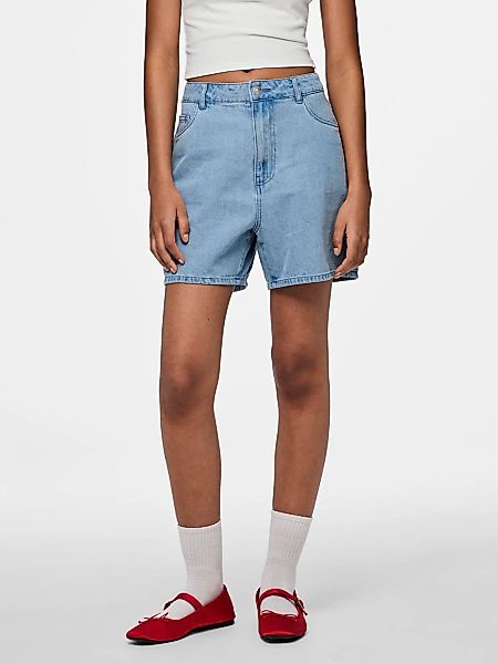 pieces Jeansshorts "PCABBI MW SHORTS NOOS" günstig online kaufen