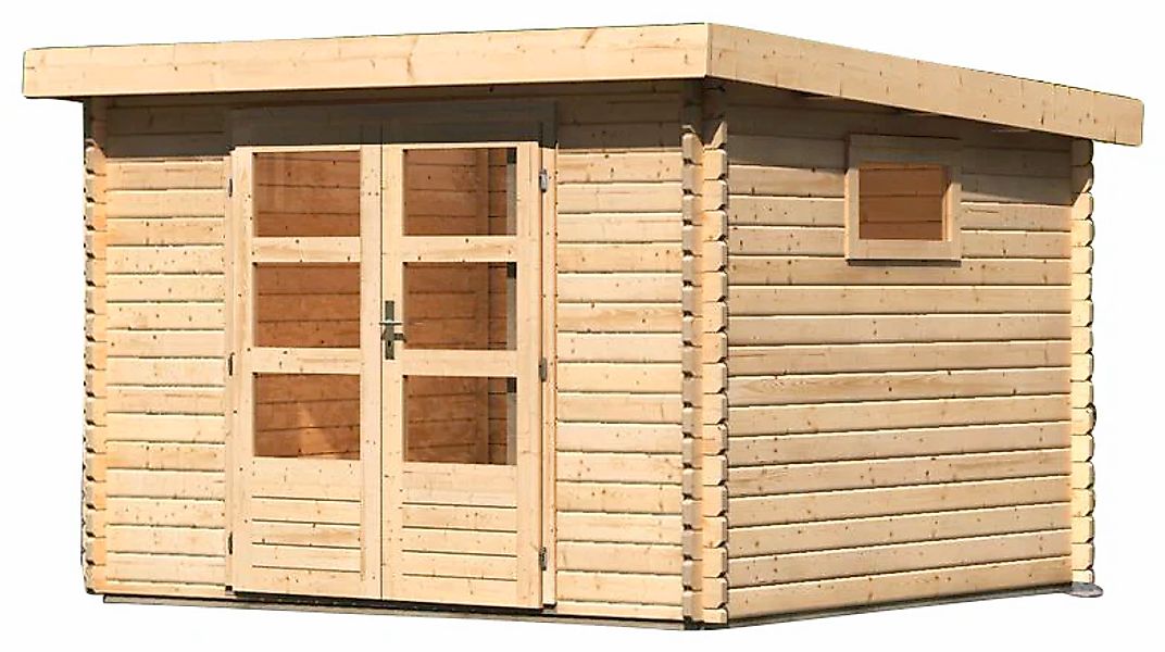 Karibu Gartenhaus "Trittau 3" 40 mm Wandstärke, mit Fenster günstig online kaufen