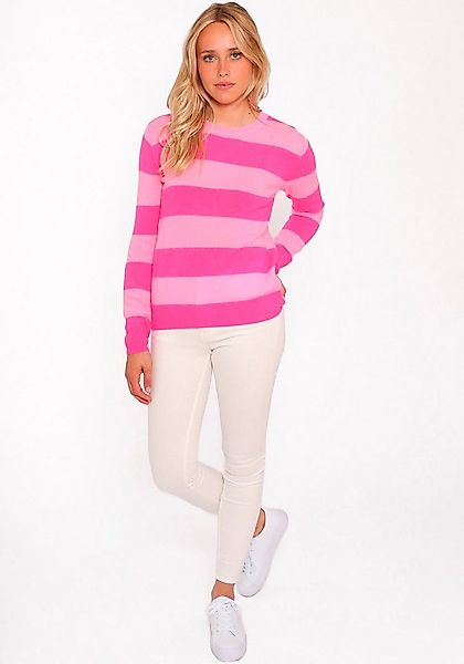 Zwillingsherz Strickpullover Rundhalsausschnitt, langärmelig, Kaschmir, Blo günstig online kaufen