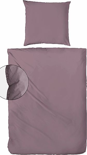 Primera Bettwäsche "Primera Stone-Washed Flanell" 2 Stk. tlg. Bettwäsche au günstig online kaufen