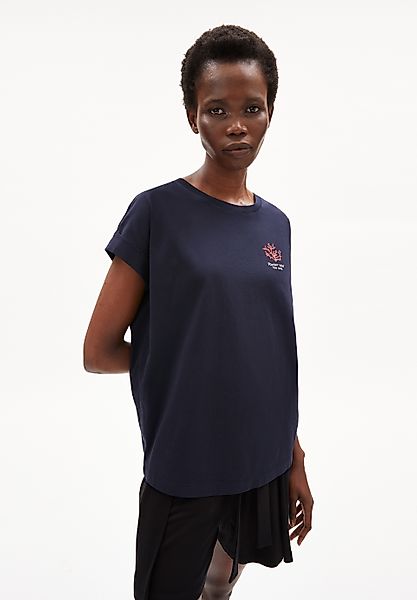 T-Shirt IDAA WATER ICON in night sky von ARMEDANGELS günstig online kaufen