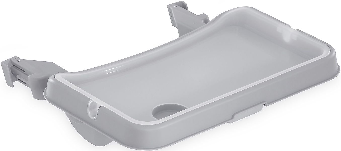 Hauck Hochstuhltablett Alpha Tray Tischaufsatz, grey, günstig online kaufen