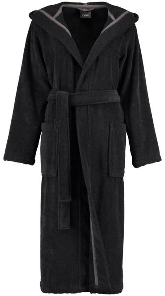 Cawö Home Damen Bademantel Kapuze 827 - Farbe: weiß - 67 - XL günstig online kaufen