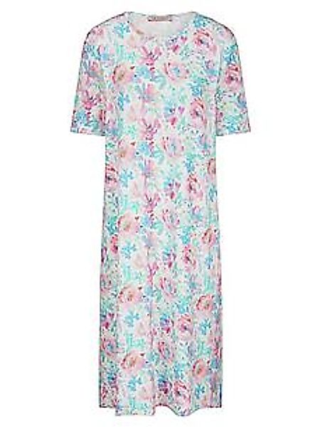 Nachthemd Rundhals-Ausschnitt Hautnah mehrfarbig günstig online kaufen