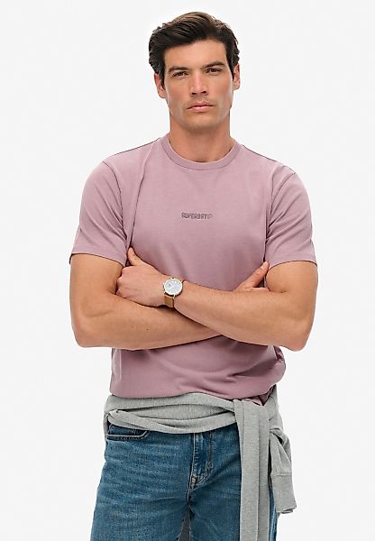 Superdry Rundhalsshirt "MICRO LOGO T SHIRT" günstig online kaufen